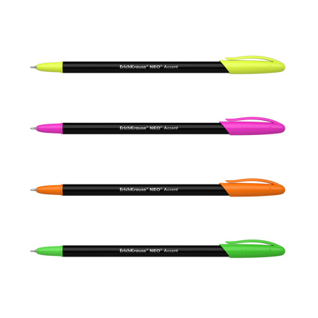 Ручка шариковая Erich Krause "Neo Stick Accent" 0,7мм., синяя (55386)