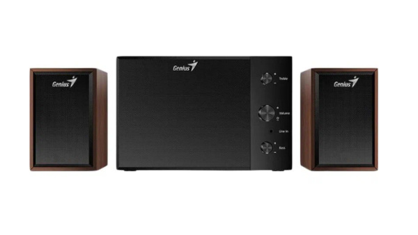 Актив.колонки 2.1 Genius  SW-2.1 350 (DR31730037400) 15Вт, питание от сети, Wood