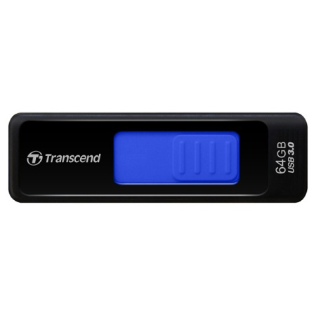 Флеш-накопитель USB3.0 64GB Transcend JetFlash 760 (TS64GJF760) черно-синий Флеш-накопитель USB3.0 64GB Transcend JetFlash 760 (TS64GJF760) черно-синий