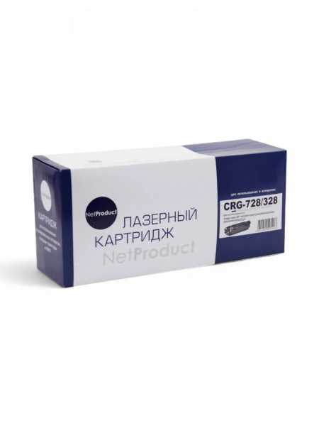 Картридж_лазерный NetProduct N-№728/328 для Canon MF-4410/4430/4450/4570/4580 Черный (2100 стр)