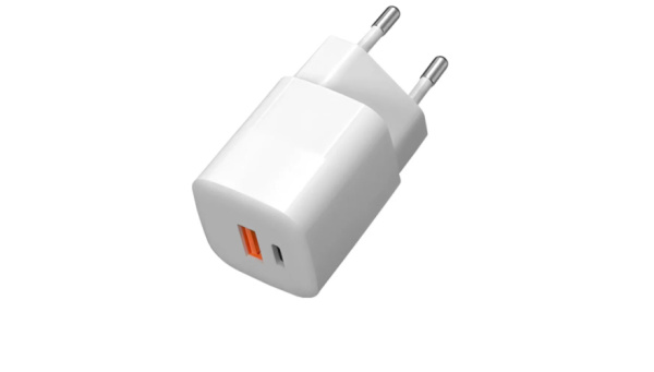 Зарядное_устройство - USB A+C PD nano, без кабеля TFN 33W white (TFN-WCRPD21)