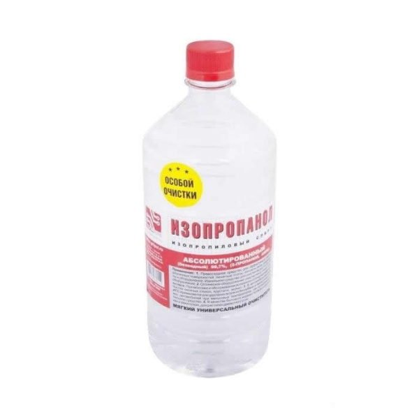 Растворитель Изопропанол, бутылка 1л, Solins