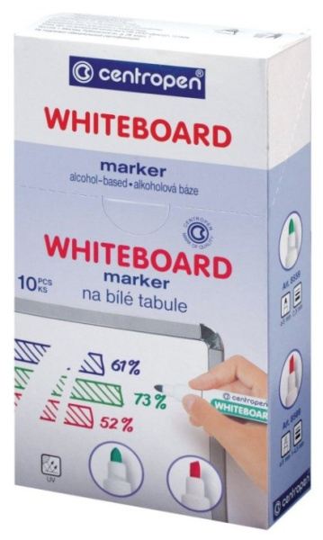 Маркер для доски CENTROPEN "8559 0103" розовый, пулевидный, 2,5мм