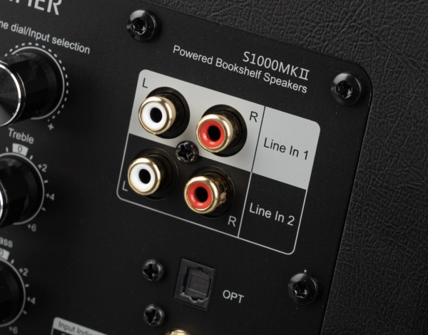 Колонки Edifier S1000MKII 2.0 коричневый 120Вт BT