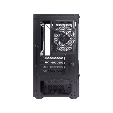 Корпус mATX Б_БП 1STPLAYER MIKU Mi2-A Black (USB3.0, Audio, 3x120mm LED,черный)[Mi2-A-BK-2F1R-1F1]