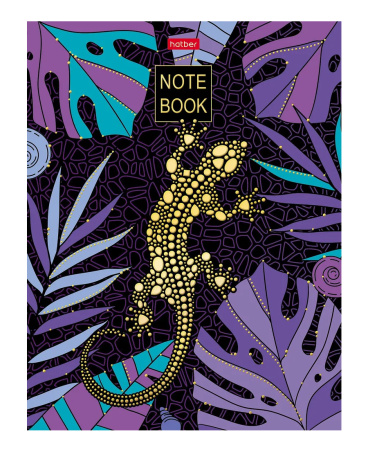 Бизнес-Блокнот Hatber А5 80л "Fantastic animals" (80ББ5лофлВ1_29918)