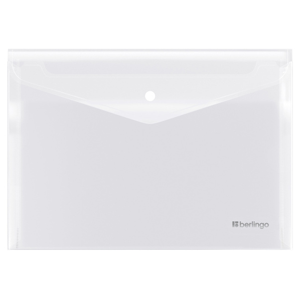 Папка-конверт на кнопке BERLINGO А4 "No Secret" 200мкм. матовая (EFb_04106)