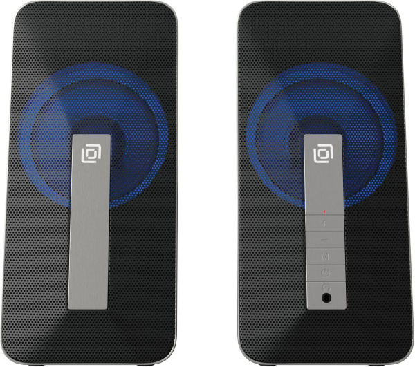 Актив.колонки 2.0 Оклик OK-130 10Вт, Bluetooth, Black