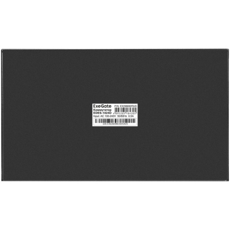 Коммутатор ExeGate EDES-1024D 24-port 10\100_Mbps металлический корпус