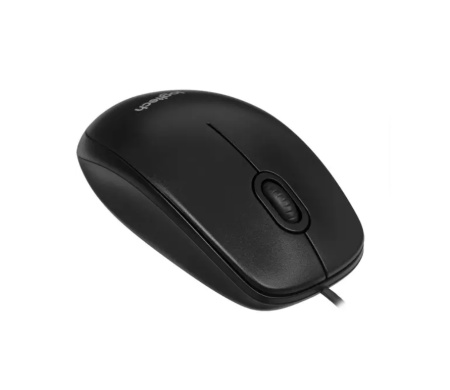 Мышь USB Logitech M90 (910-001795/910-001970) оптическая, 1000dpi, кабель 1.8м, Black