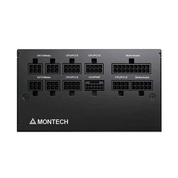 Блок питания 850Вт Montech CENTURY G5 850W (ATX 3.0,APFC,120мм,4PCI-E+12VHPWR,10SATA,80+Gold,полностью модульный)[CENTURYG5850]