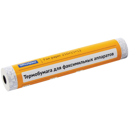 Бумага для факса СПЕЙС 210*15*12 (OS210-15м/ 172994)