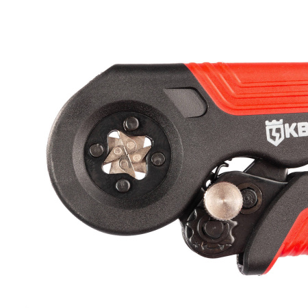 Кримпер КВТ ПКВк-10А, НШВ НШВИ 0.25..10.0мм2, обжим квадрат