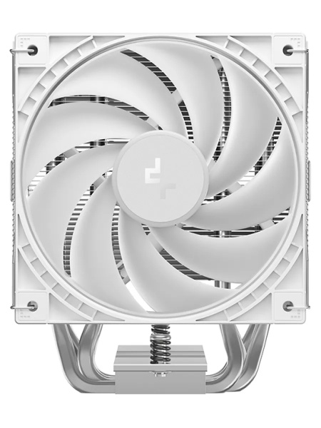 Кулер S1700/1851/AMx Deepcool AG600 WH ARGB (270W/120mm/500-2200rpm/ARGB/6 тепл.трубок,белый)