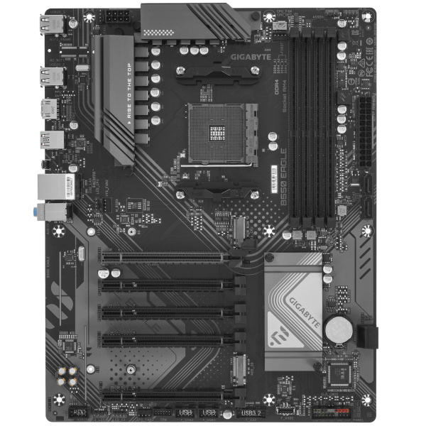 Мат.плата SocAM4 AMD B550 Gigabyte B550 EAGLE (ATX,4DDR4,2M.2,5PCI-E16,HDMI,PC3200)