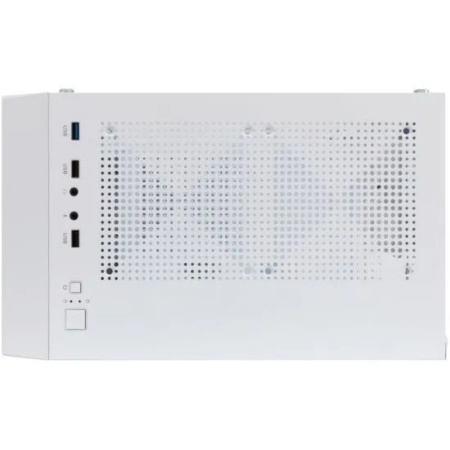 Корпус mATX Б_БП 1STPLAYER BLACK.SIR BS-2 ARGB White (USB3.0, Audio, 3x120mm ARGB,белый)[BS-2-WH-3F7-W]