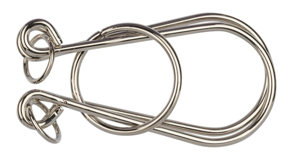 Головоломка металлическая  "DELFBRICK" DLM-27 1 шт "Лепестки" 5 элемент.