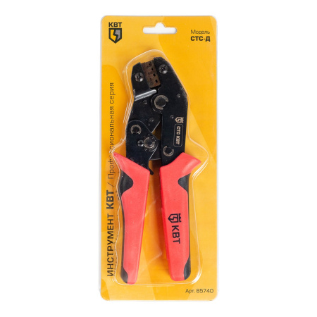 Кримпер КВТ CTС-Д, для опрессовки коннекторов Dupont и автоклемм