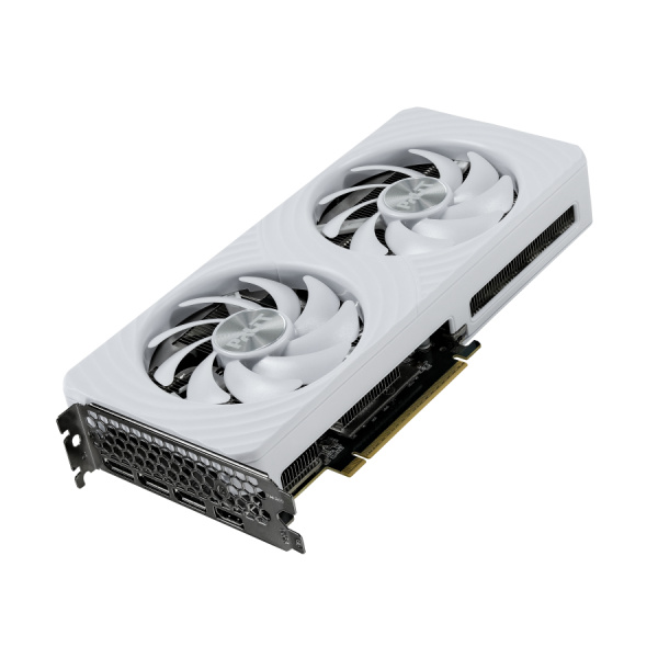Видеокарта GeForce RTX5060Ti Palit 16Гб White OC GDDR7,128bit,HDMI,3DP (NE7506TU19T1-GB2061M) ret