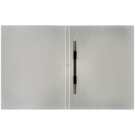 Папка с пружинным скоросшивателем OfficeSpace 14мм. 400мкм. черная (300652)