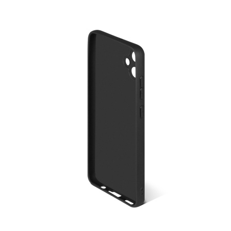 Чехол силиконовый для Samsung Galaxy A05 DF sCase-174 (black)