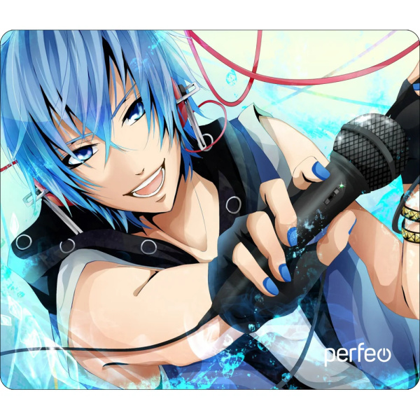 Коврик Perfeo для компьютерной мыши "Anime", Рис.9 (340*280*4 мм), ткань+резиновое основание