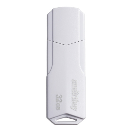 Флеш-накопитель USB2.0 32GB SmartBuy Clue (SB32GBCLU-W) белый
