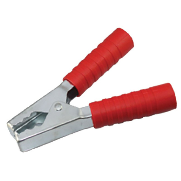 Зажим крокодил 150мм, 250а, красный, Rexant 16-0020