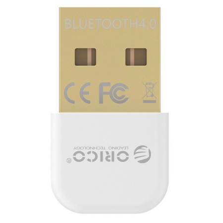Адаптер Bluetooth USB ORICO BTA-403 v4.0 Белый