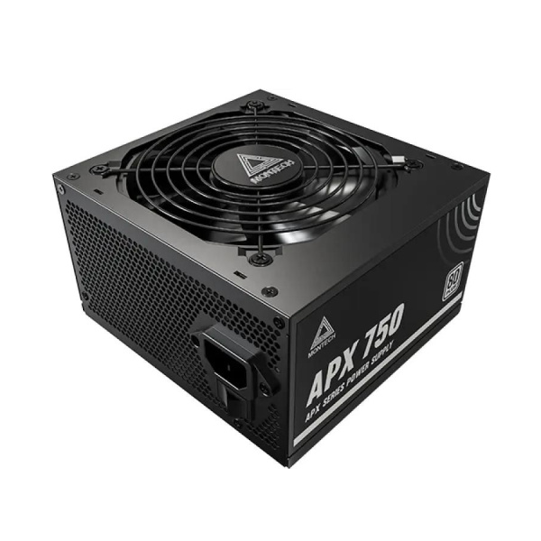 Блок питания 750Вт Montech APX 750W (ATX 2.43,APFC,120мм,4PCI-E,6SATA,80+Standard)[XWYA11-750W]