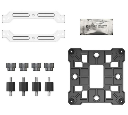 Кулер S115х/1200/1700/1851/AMx ID-COOLING SE-903-XT V2 ARGB (150W/100mm/500-2500rpm/ARGB/3 тепл.трубки/черный)
