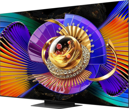 Телевизор QLED TCL 85" 85C7L SQD-Mini LED (2026) черный 4K Ultra HD 144Hz MEMC DVB-T DVB-T2 DVB-C DVB-S DVB-S2 USB WiFi Smart TV