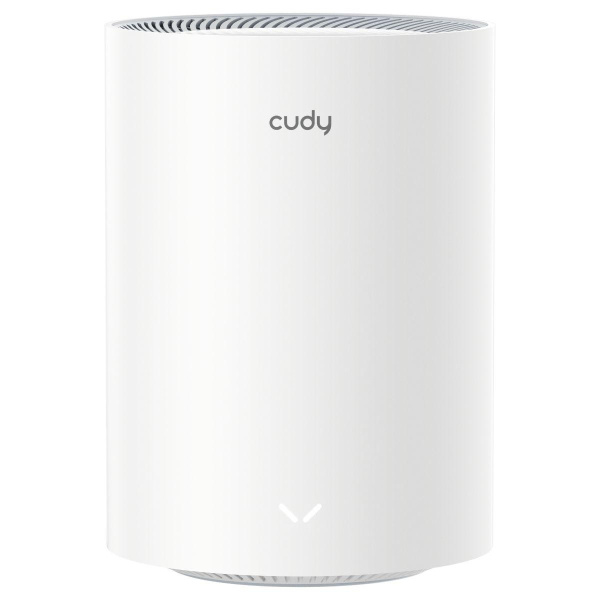 Маршрутизатор CUDY AX1800 Wi-Fi 6 Mesh Solution 1-Pack, Chipset MediaTek, Dual-Band, 802.11ax/ac/a/b/g/n,  1201Mbps at 5GHz + 574Mbps at 2.4GHz, 2 Gigabit Ethernet Ports, 4 internal antennas,  MU-MIMO, DDNS, Zerotier/Wireguard/OpenVPN/IPSec/L2TP/PPTP VPN,