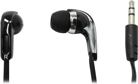 Наушники Defender Basic 610 вставные, 32Ом, 105дБ, кабель 1.1м, Black Наушники Defender Basic 610 вставные, 32Ом, 105дБ, кабель 1.1м, Black