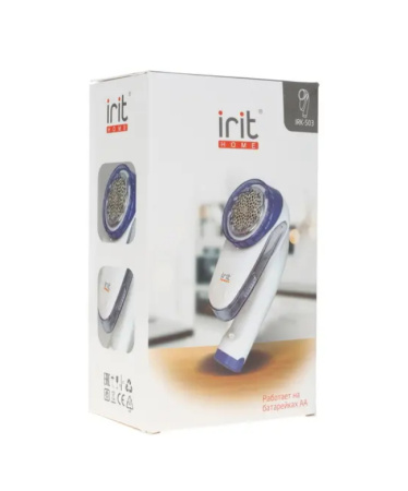 Машинка для снятия катышков Irit IRK-503 питание: 2 батарейки типа АА