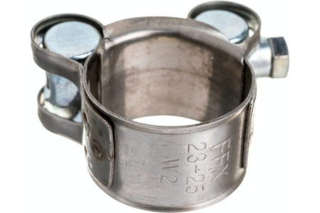 Хомут силовой 23..25мм, 18мм, нержавеющая сталь, Fortisflex SR 23-25/W2 Robust