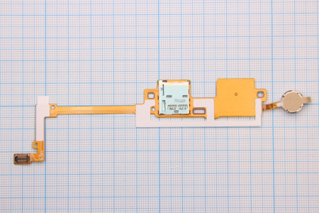 Шлейф Samsung P600 на разъем MMC/вибро