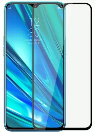 Защитное стекло для Realme 5 Pro Zibelino 5D (black)
