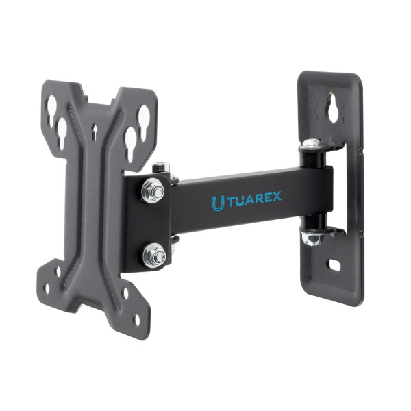 Кронштейн Tuarex ALTA-108 черный настенный,10-27",до 20кг,нак. +5° -15°,от ст. 60-185мм