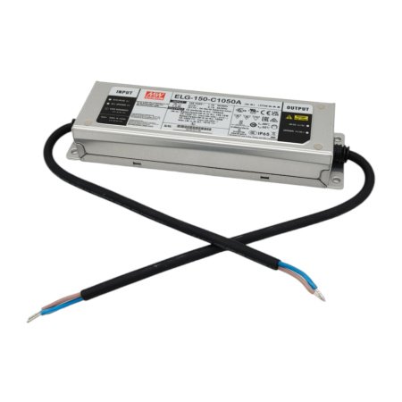 Драйвер светодиодный (LED) с потенциометром 0.525..1.05А, 72..143в, 105вт, Mean Well ELG-150-C1050A