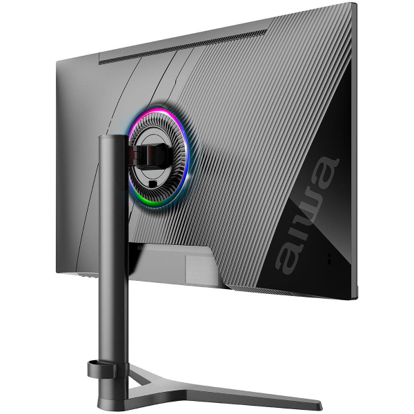 Монитор 27" AIWA MD2715  IPS, 2560x1440, 240Hz, 1ms, 350сd/m, 1000:1, HDR | 2xHDMI(2.0), 2xDP(1.2) | HAS, Pivot, Swivel, ExPSU, Speakers, Vesa 75, Black