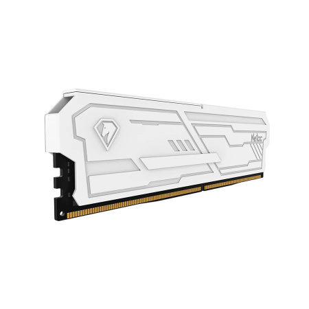 Модуль памяти DIMM DDR5 16Гб 6400МГц Netac Shadow III (NTSHD5P64SP-16W) CL32 (белый радиатор)