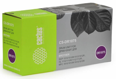 Драм-картридж Cactus CS-DR1075 (DR-1075) для Brother HL-1110/1112/1510/1512/1810/1815 черный (10000стр)