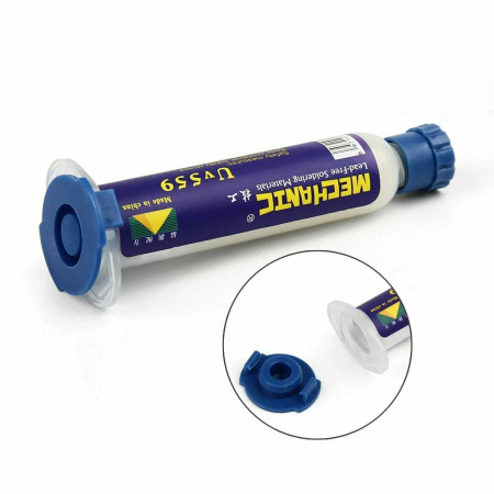 Флюс гель Mechanic UV-559, шприц 10мл