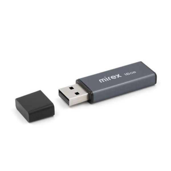 Флеш-накопитель USB2.0 16Gb Mirex STIFF (13600-FMUSTG16) серый