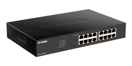 Коммутатор D-Link DGS-1100-16V2 16-ports 10\100\1000_Mbps управляемый