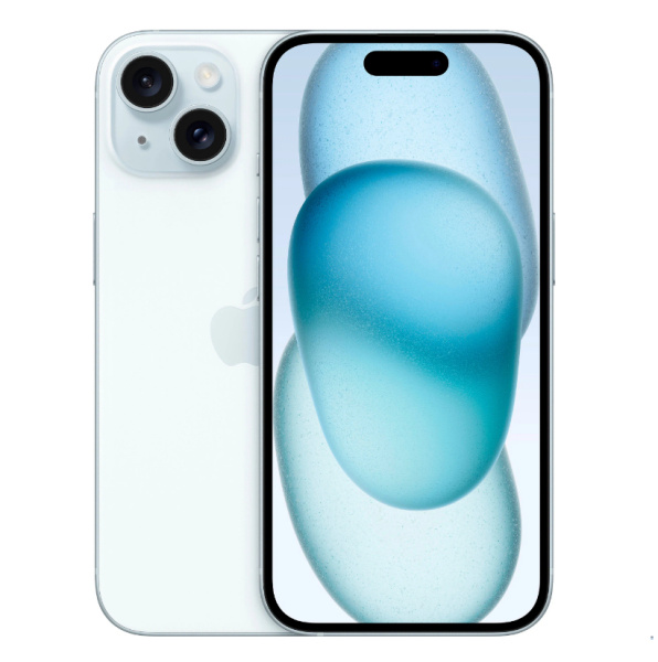Смартфон Apple iPhone 15 <ПИ> 6Гб 256Гб Blue 6.1", OLED, 2556*1179, 2*3.46+4*2.02ГГц, 48+12Мп, 12Мп, 5G, NFC, 3877мАч, iOS 17 (Без RuStore)