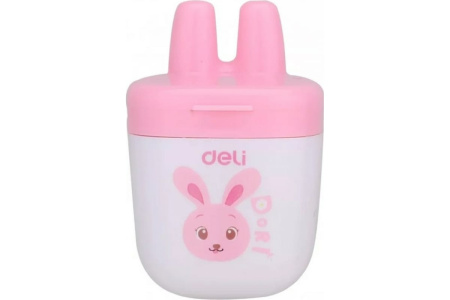 Точилка DELI 1 отв., ассорти (ER01300)