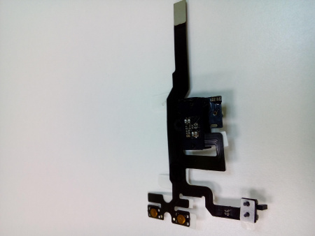 Шлейф iPhone 4S на разъем гарнитуры Черный Шлейф iPhone 4S на разъем гарнитуры Черный