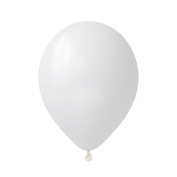 Шары воздушные "К 10 Пастель, Белый, White " набор, 50шт. (310100-50)